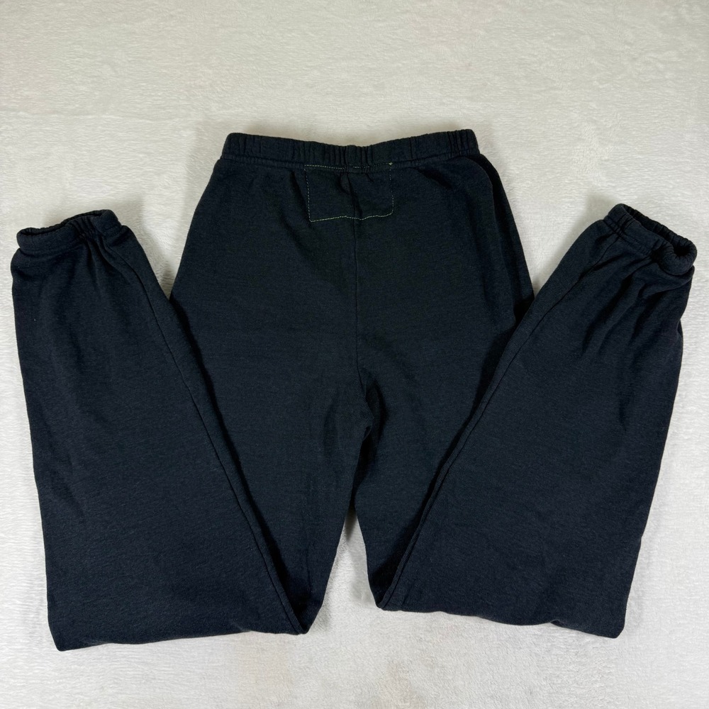Aviator Nation Kids Charcoal Gray Rainbow Logo Sweatpants Joggers Size 14 USA